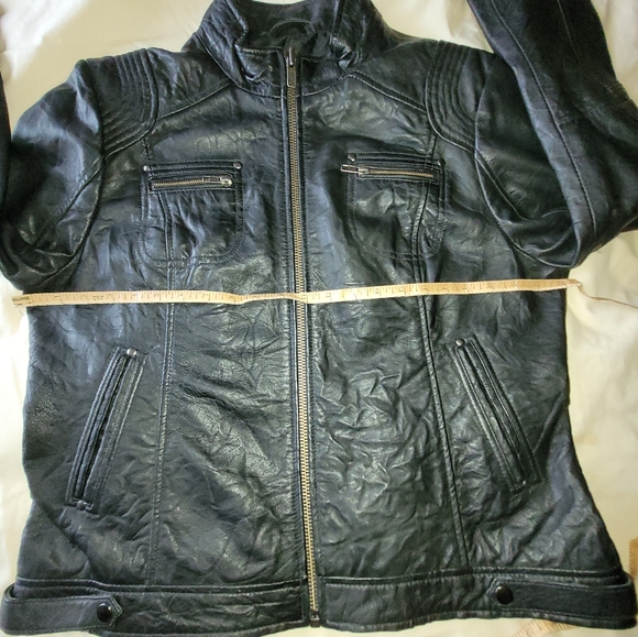 Milwaukee black leather jacket xl - Picture 3 of 9